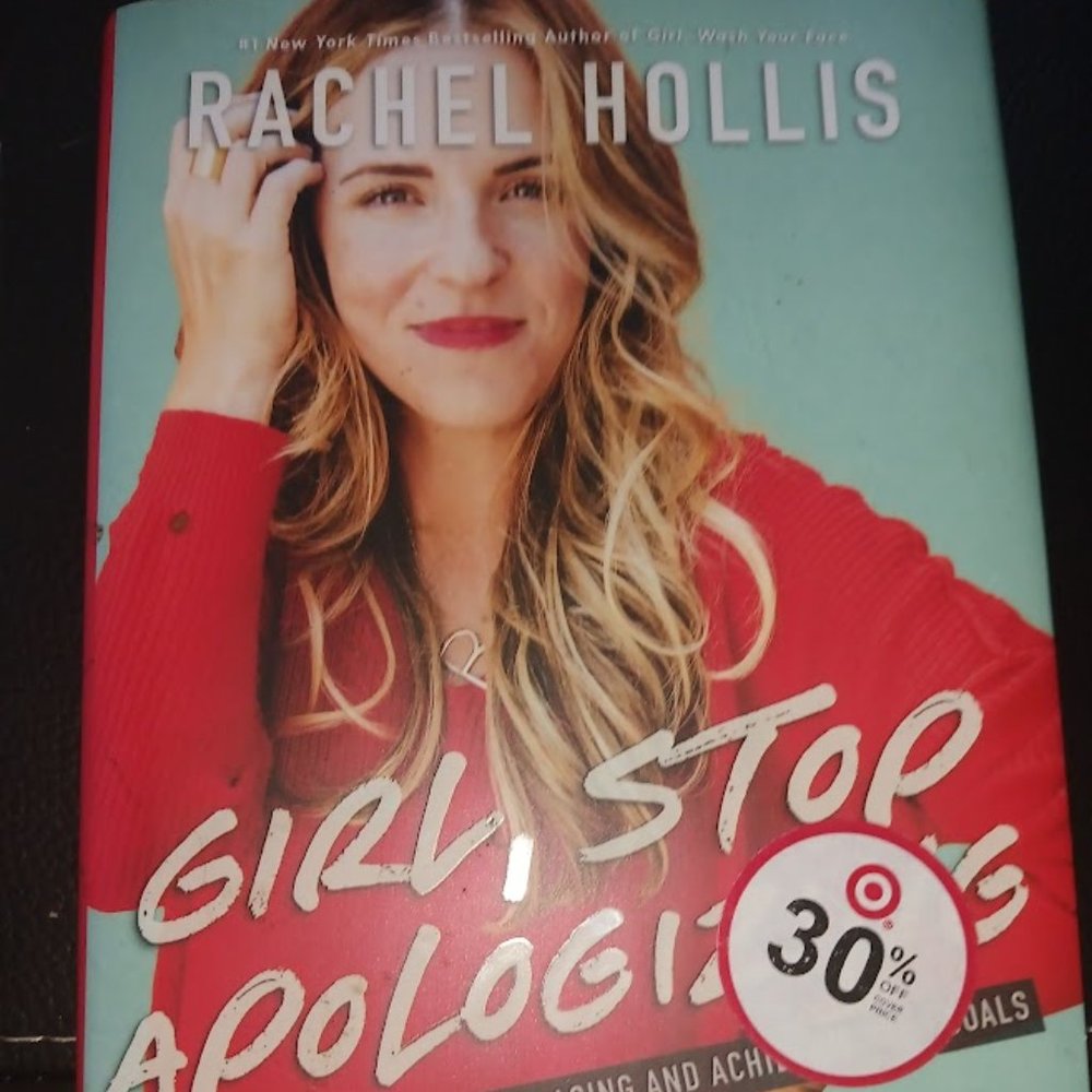BOGO $5 Items* Girl, Stop Apologizing Hardcover Book EUC.